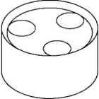 OBO BETTERMANN - OBO2029634 107 C V 16 2X6 INSERTO MULTI-TENUTA