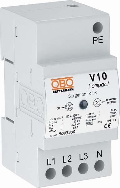 OBO BETTERMANN - OBO5093380 V10 COMPACT 255 SPD T2+T3 255V