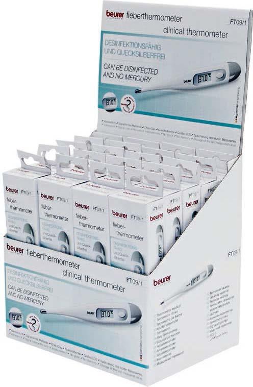 BEURER - BUE79117 PrAsentationsdisplay mit 20 Fiebertherm