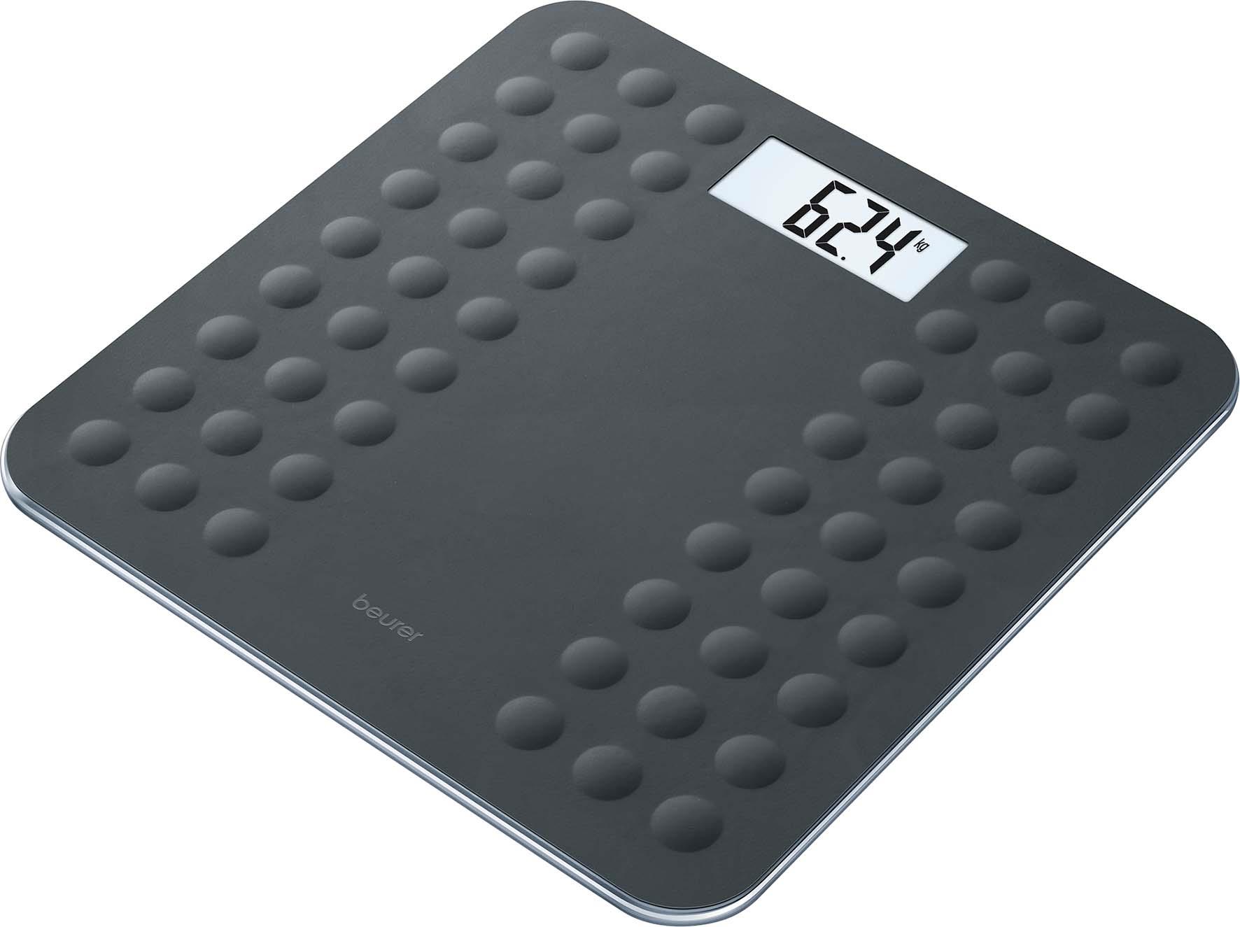 BEURER - BUE75608 Personenwaage b.180kg 100gTeil Glas LCD-