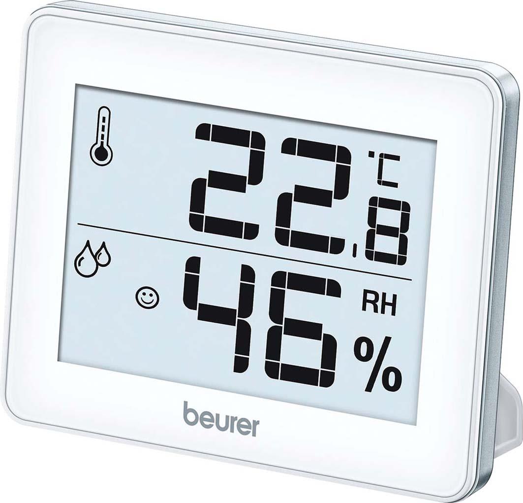 BEURER - BUE67915 Thermo-Hygrometer groAes LCD weiA