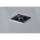 HELLERMANNTYTON Srl - HEE151-10914 BASETTA ADESIVA/VITE 20 X 20 NERO QM20A