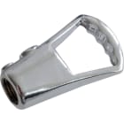 LE PROLUNGHE SAS - PRG607 GANCIO CROM.X CAVI ACCIAIO 25/40MM M10X1