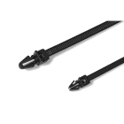 HELLERMANNTYTON Srl - HEE126-00329 FASCETTA FISSAGGIO A FRECCIA NERA T30RSF