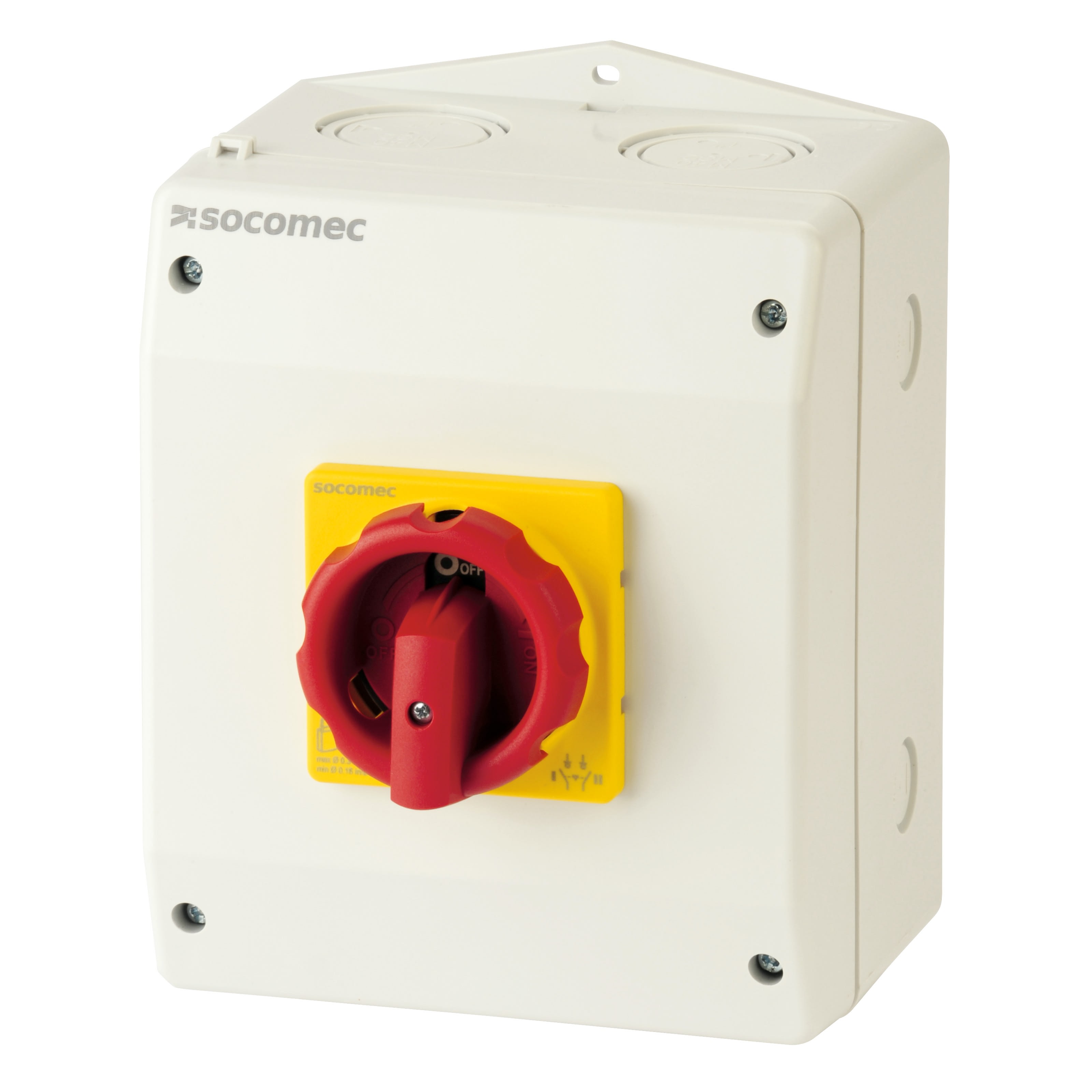 SOCOMEC - SOC43214C10 COMO CS I - II 4P 100A - CASS. POLICARB.