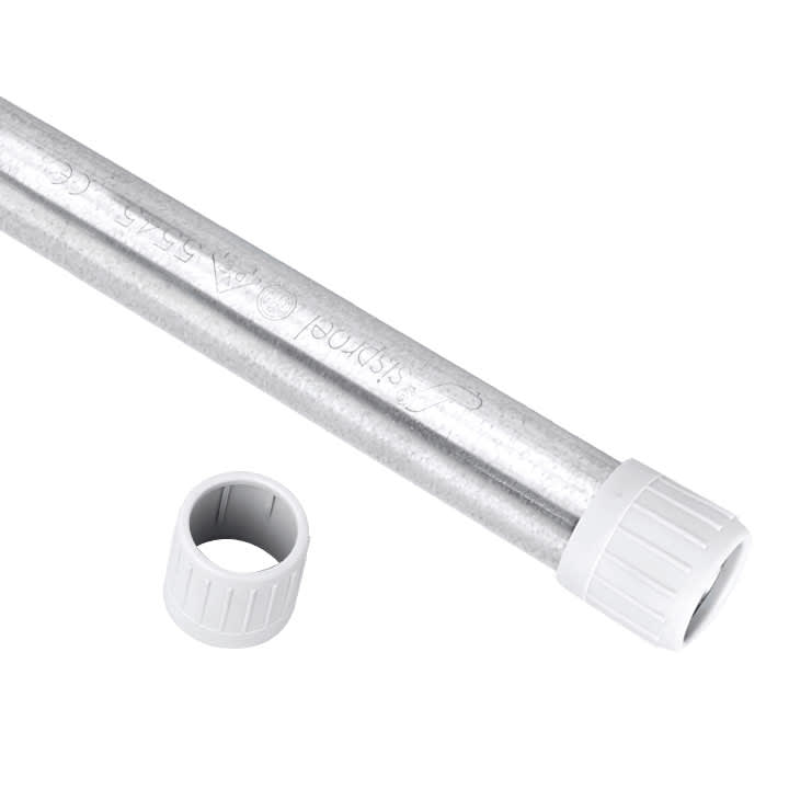 COSMEC - CSM6097L50B Testacanna in PE-LD per tubo diam. 50 mm, colore RAL 7035