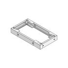 ZANARDO SPA - ZNDDRC608 ZOCCOLO H.100XL.800XP.600 RAL7009
