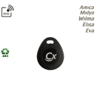 COMBIVOX SRL - CMB61.962 TAG DI PROSSIMITA IN CUOIO NERO