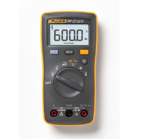 FLUKE ITALIA SRL - FLK6101437 FLUKE-107/EUR,POCKET DMM / CAT III 600V