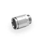COSMEC - CSM6111-16XX Raccordo a innesto rapido tubo-scatola in acciaio INOX AISI 316L, diam. 16 mm, filetto M16, IP67