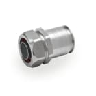 COSMEC - CSM6117XX5040 Raccordo metallico in acciaio INOX AISI 316L tubo rigido 50mm - tubo flessibile, AD40