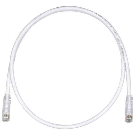 PANDUIT - PANUTPSP30MY COPPER PATCH CORD, CAT 6, OFF WHITE UTP