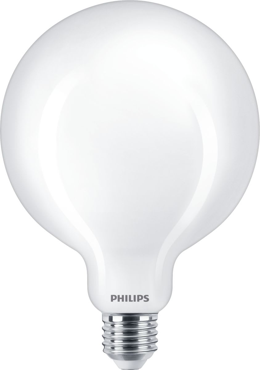 SIGNIFY ITALY SPA - PHLINCAGL75 CorePro, LED, G120, 75 W, E27, 2700 K, 1055 lm, CRI 80, 15000 ore, Vetro