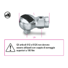 BM SPA - BMM006120000 CRICCHETTI REVERSIBILI 3/8 PER 668