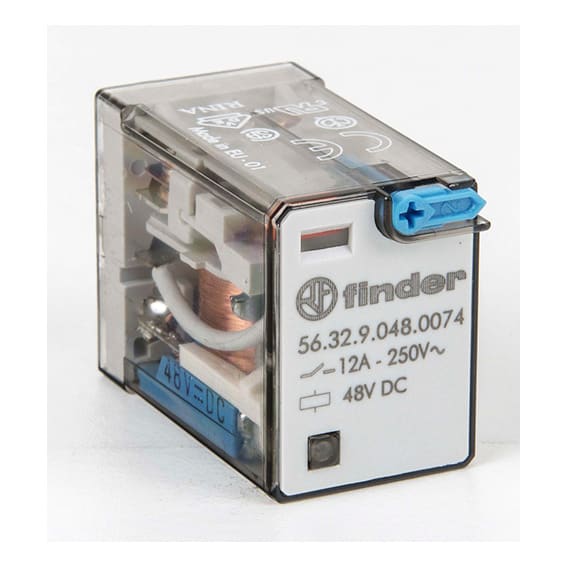 FINDER SPA - FIN563290480074 RELE DI POTENZA 2 CONTATTI 12A