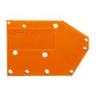 WAGO ITALIA SRL - WAG742-600 PIASTRA TERMINALE TIPO SPESSORE 1,5MM AR