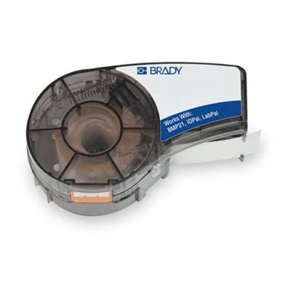 BRADY ITALIA - MOD142800 LABEL VINYL 0.375 X 21 BK/WT - 1 NASTR
