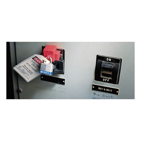 BRADY ITALIA - MOD065321 OVERSIZED BREAKER LOCKOUT PK6 - 6 PEZZI