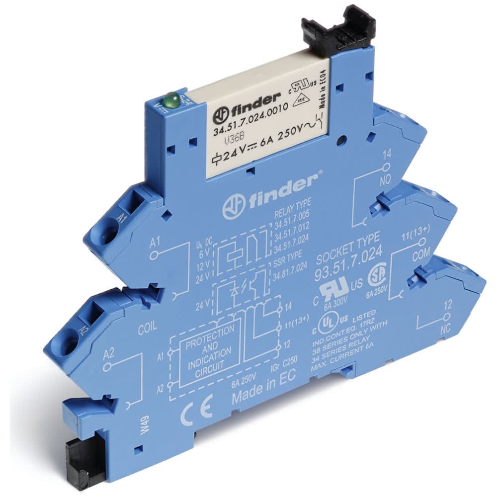 FINDER SPA - FIN386100484060 INTERFACCIA MODULARE EMR 1CO MORS.MOLLA