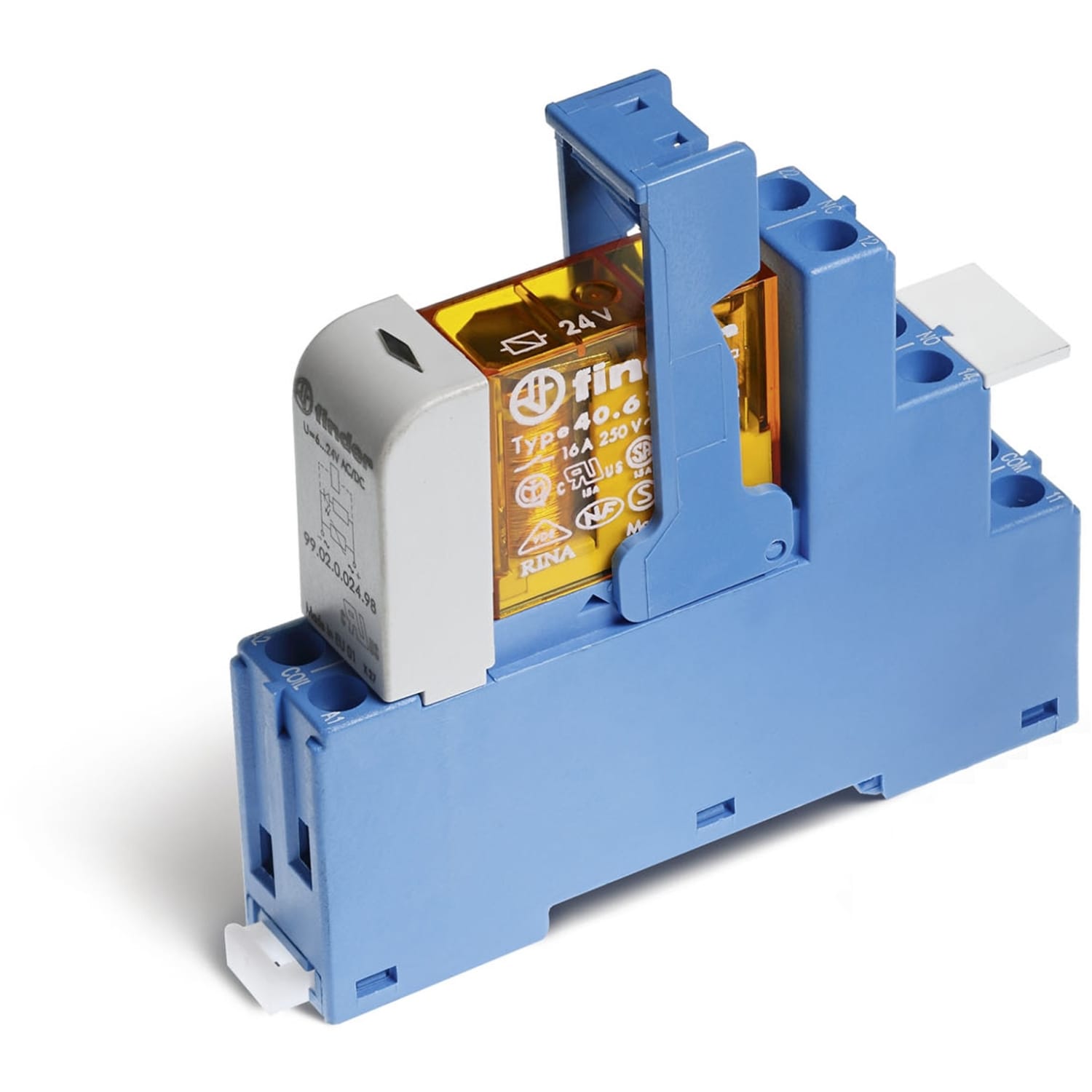 FINDER SPA - FIN486180240060SMA INTERFACCIA MODULARE A RELE 1 CONTATTO