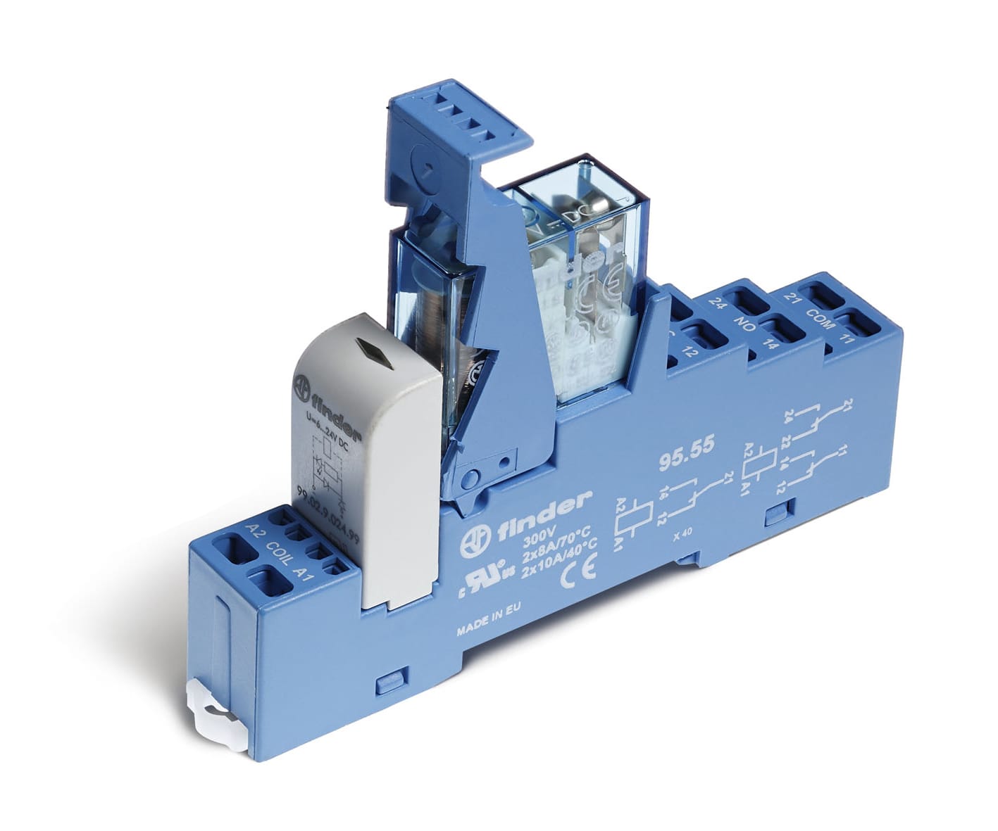 FINDER SPA - FIN488170240050SPA INTERFACCIA MODULARE A RELE 1 CONTATTO