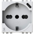 4 BOX SRL - 4BX4B.V19B.P40.USB P40 USB 3.0 VIMAR ARKE BIANCA