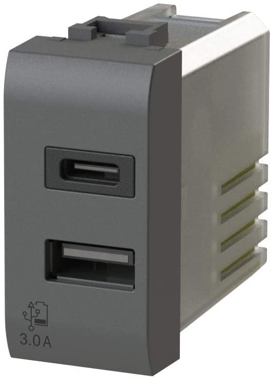 4 BOX SRL - 4BX4B.L.USB.30 USB 3.0 BT LIVINGLIGHT ANTRACITE