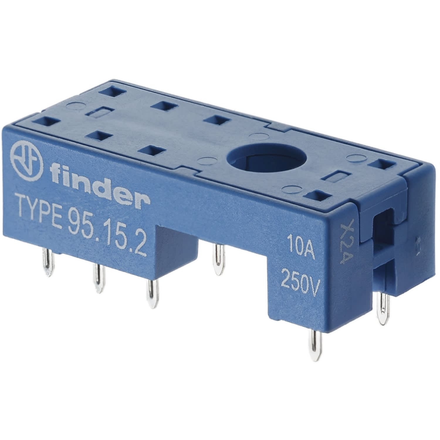 FINDER SPA - FIN95152SNA ZOCCOLO PER CIRCUITO STAMPATO 2P S.40/41/4