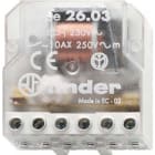 FINDER SPA - FIN260380240000 RELE AD IMPULSI PANNELLO 1NO+1NC 10A