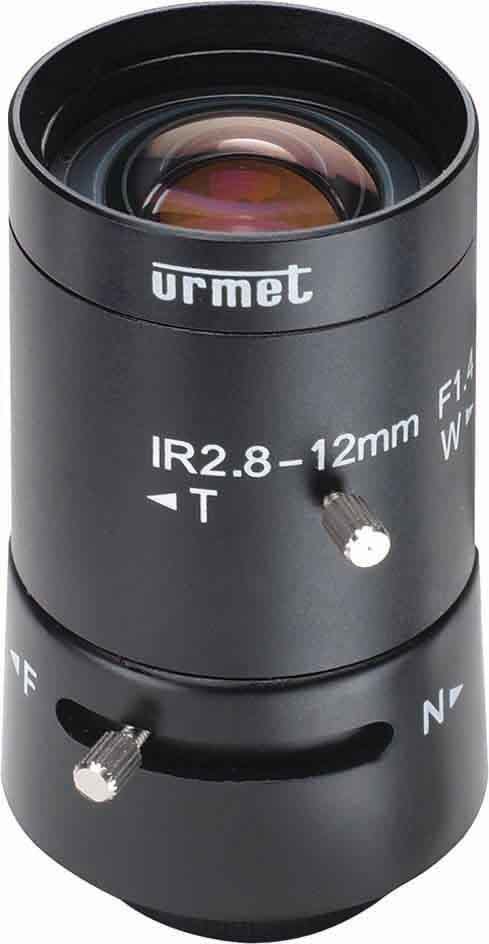 URMET SPA - UTD1090/552 OTTICA VARIF.IR.2.8-12MM DC