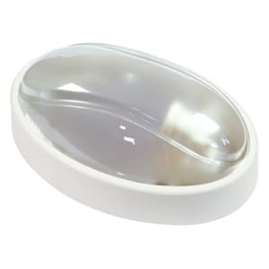 FANTON SRL - FME62740-A PLAF.MAXI OVALE IP65-100W-E27+ANELLO BI