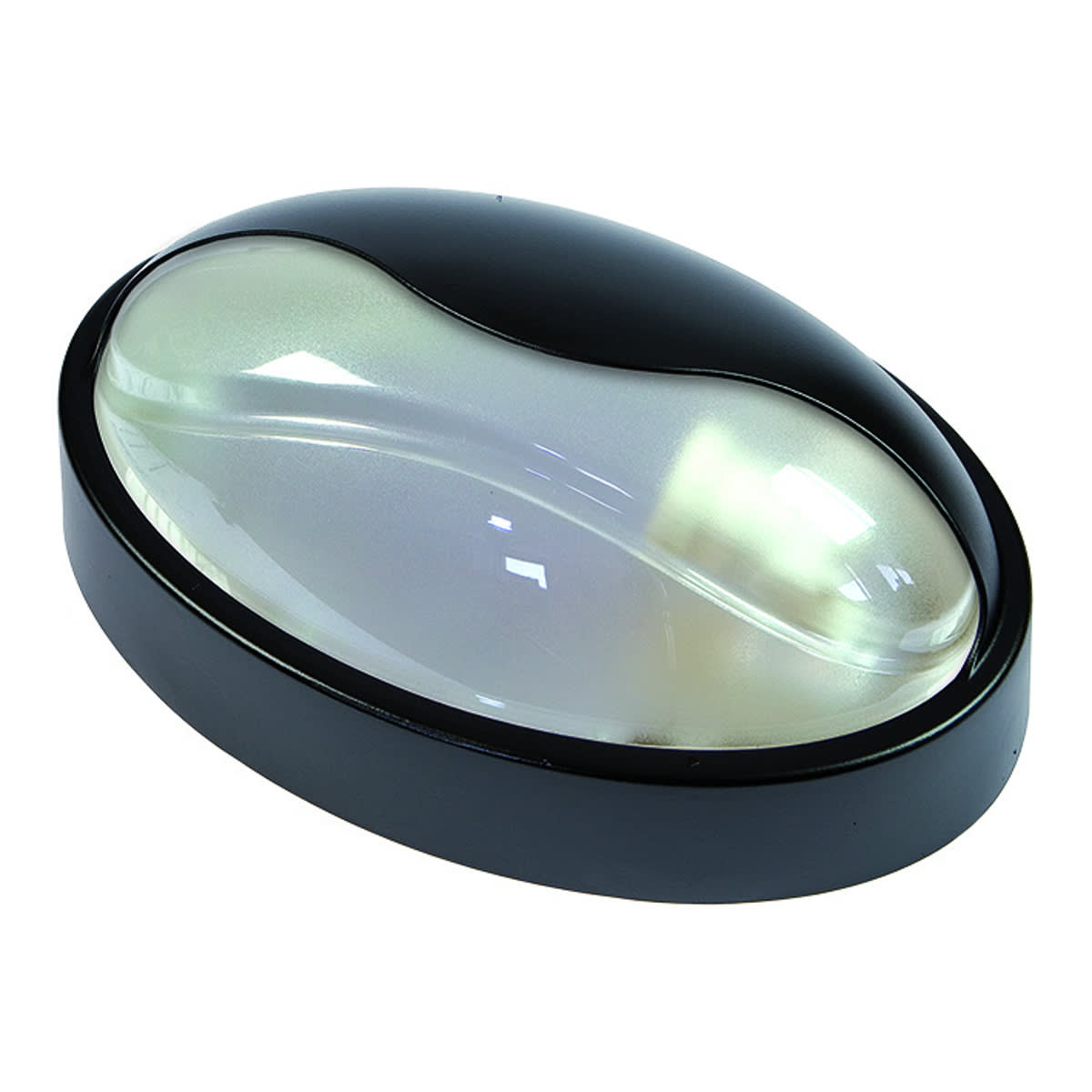 FANTON SPA - FME62741-C PLAF.MAXI OVALE IP65-100W-E27+PALPEB. NE