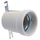 FANTON SRL - FME62834 PORTALAMPADA CERAMICA E27+STAFFA FISS.BI