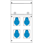 SCAME PARRE SPA - SCA630.4006-398 QUADRO DISTR. PORTATILE BLOCK4