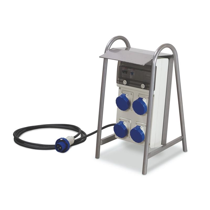 SCAME PARRE SPA - SCA630.4106-008 QUADRO BLOCK4 CON CAVALLETTO IP44