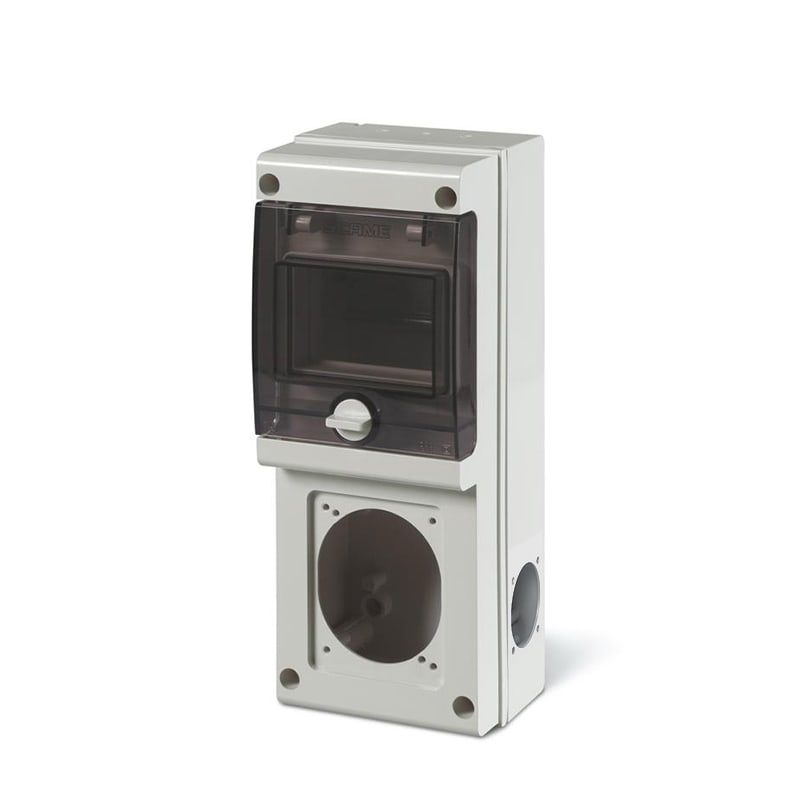 SCAME PARRE SPA - SCA632.1530-000 QUADRO VUOTO BLOCK1 3 PRESE (2+1)