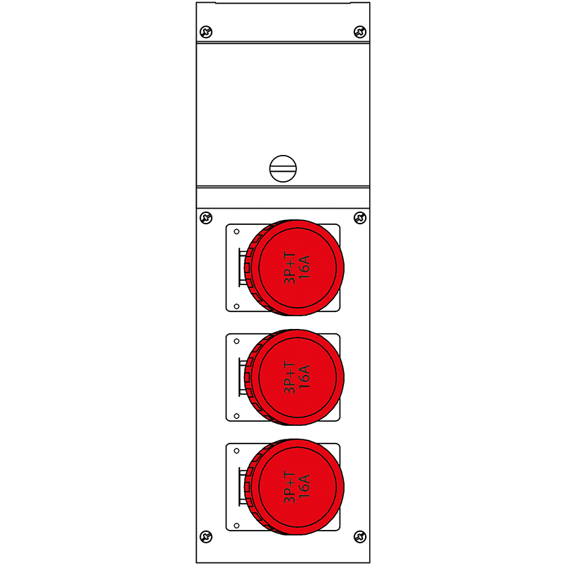 SCAME PARRE SPA - SCA632.3500-063 QUADRO DISTR. DA PARETE BLOCK3