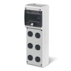 SCAME PARRE SPA - SCA632.3530-000 QUADRO BLOCK3 CON 6 PREFORATURE + 6 DIN
