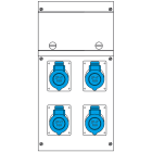 SCAME PARRE SPA - SCA630.4000-012 QUADRO DISTR. PORTATILE BLOCK4