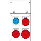 SCAME PARRE SPA - SCA632.4506-329 QUADRO DISTR. DA PARETE BLOCK4