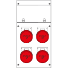 SCAME PARRE SPA - SCA632.4506-188 QUADRO DISTR. DA PARETE BLOCK4