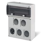 SCAME PARRE SPA - SCA632.5500-000 QUADRO VUOTO BLOCK5 C/FORI X 5 PRESE