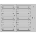 CEMBRE SPA - CEM64182-SBS TARGH.MG-ETF SBS FISS.FASCETTA 13X57 MM MGY