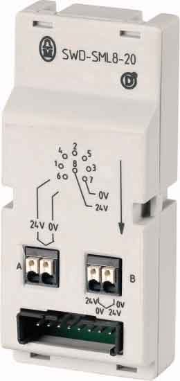 EATON - EAO121381 SWD4-SML8-20 ALIMENTAZ ESTERNA 24VDC MAS