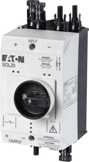 EATON - EAO120916 SOL20/4MC4 SEZ.DC IN CUST. 20A 4 STR. MC