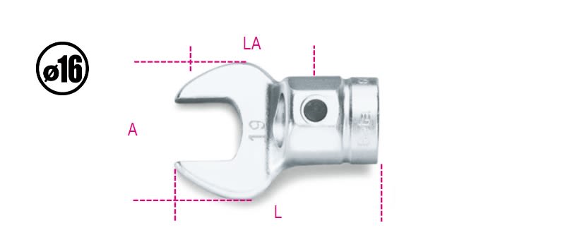 BM SPA - BMM006420027 Chiavi a forchetta per barre dinamometriche