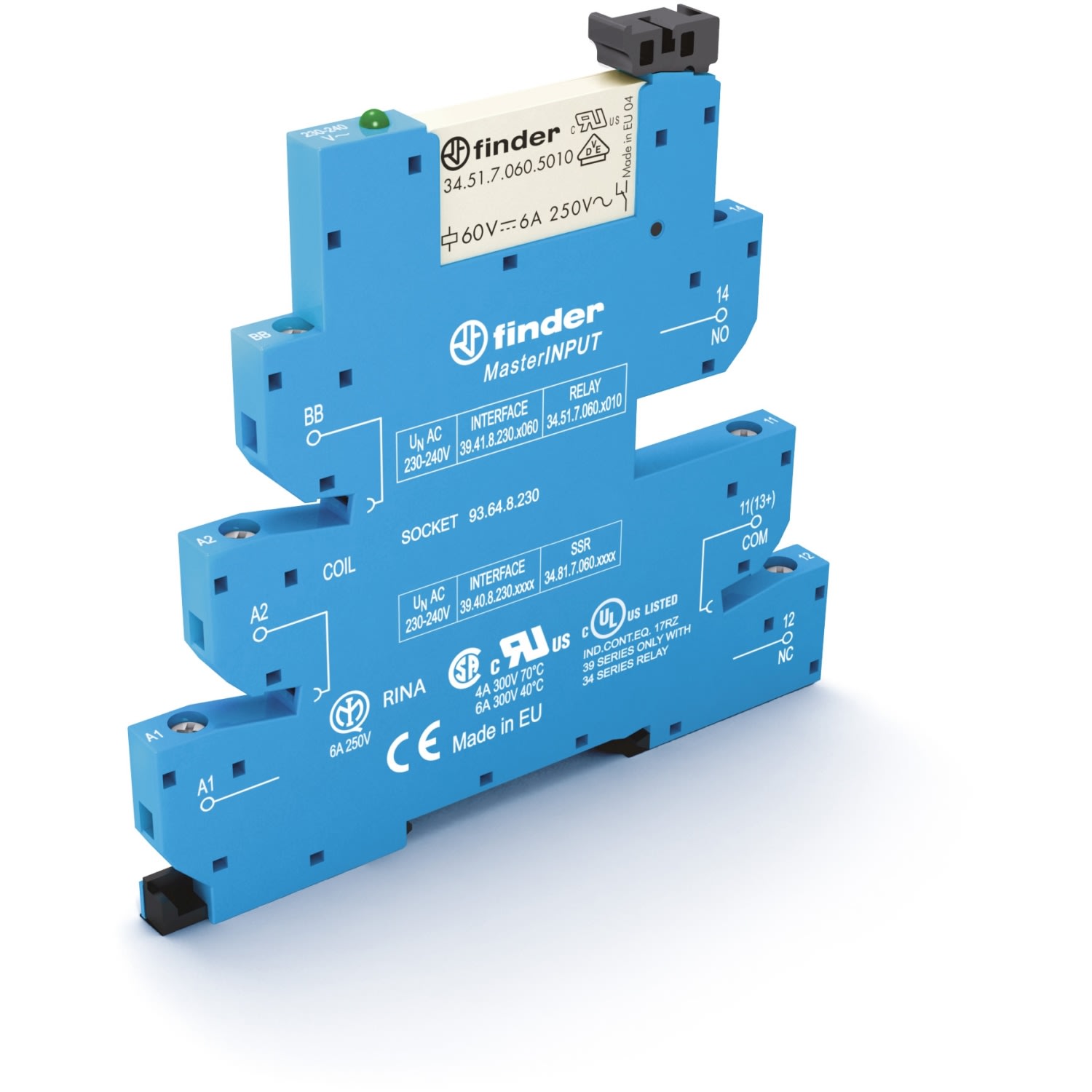 FINDER SPA - FIN394172205060 MASTERINPUT INTERFACCIA EMR 1CO MORS.VITE