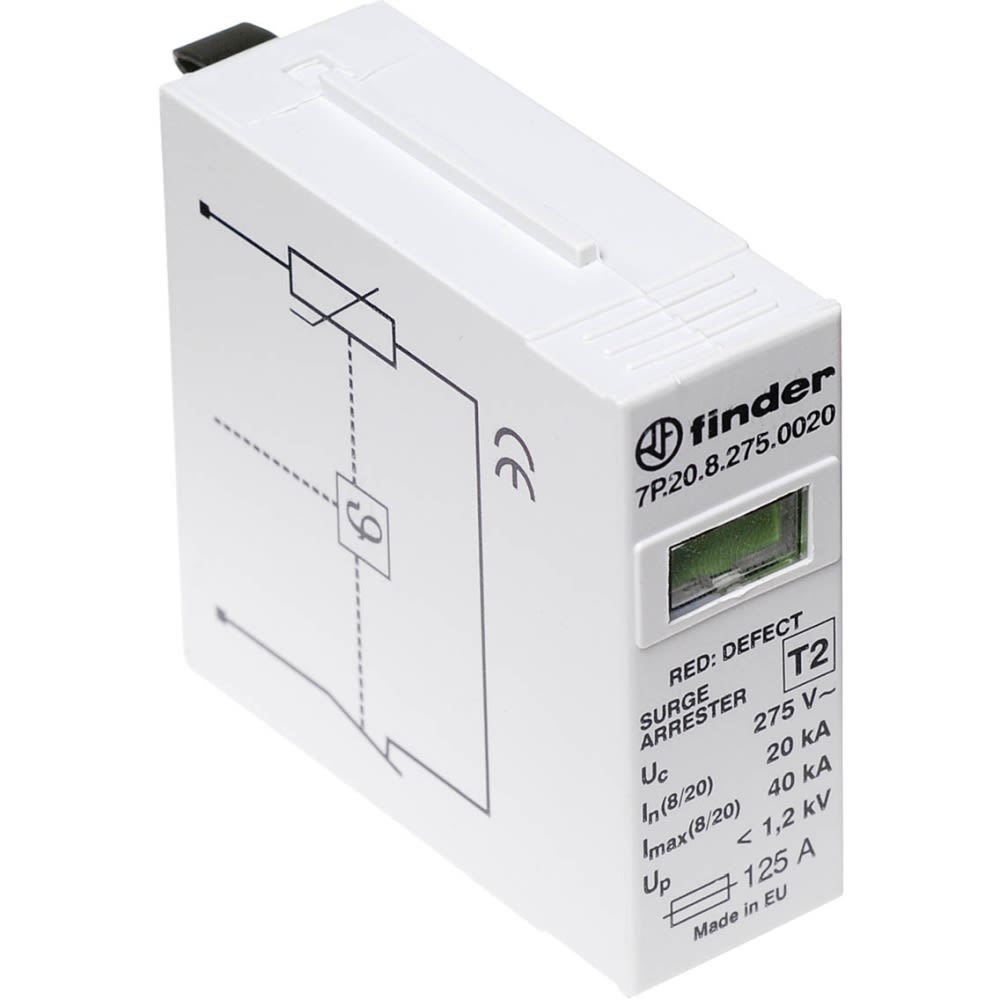 FINDER SPA - FIN7P2080750015 CARTUCCIA VARISTORE 75VAC 15KA