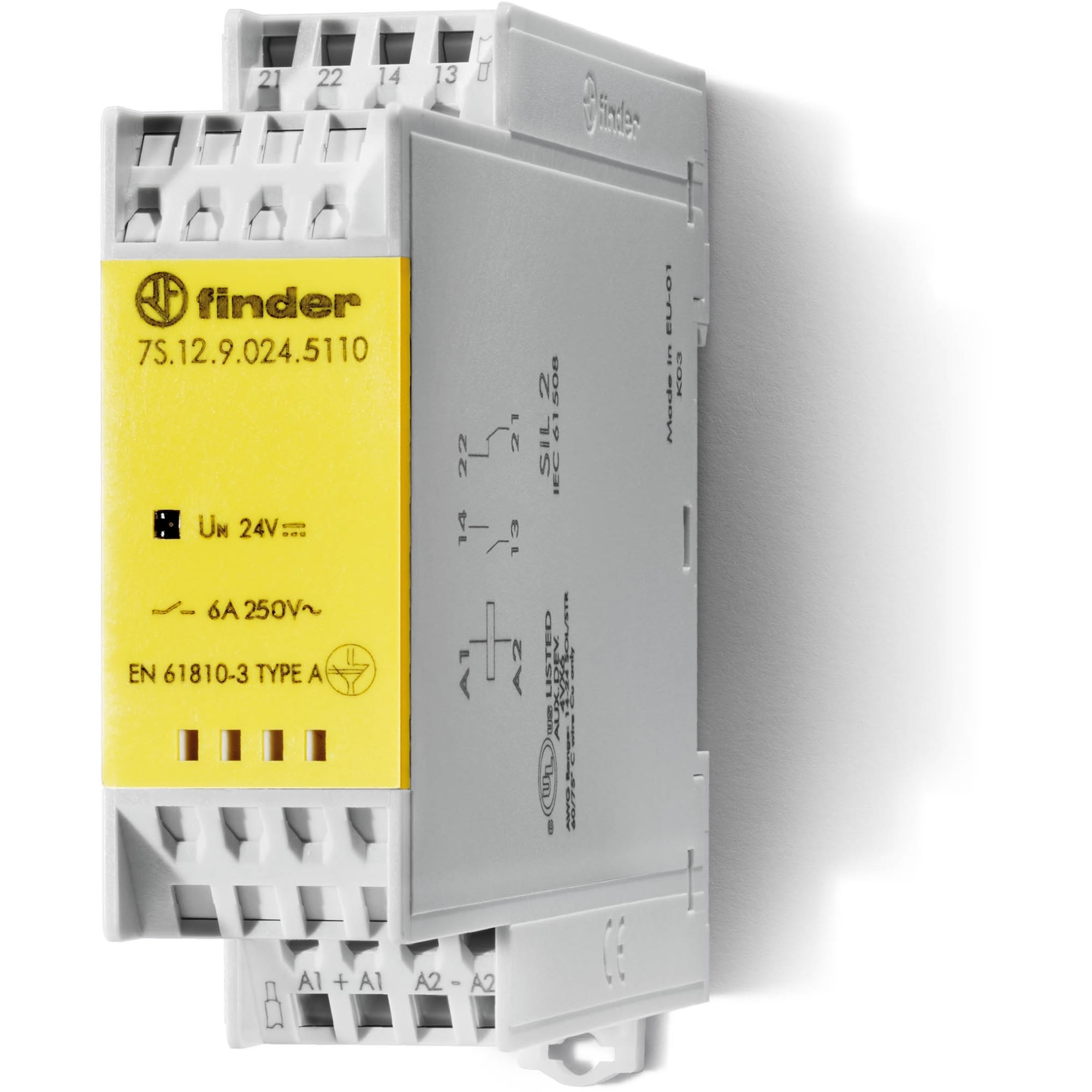 FINDER SPA - FIN7S1290125110 RELÈ MODULARE CON CONTATTI GUIDATI