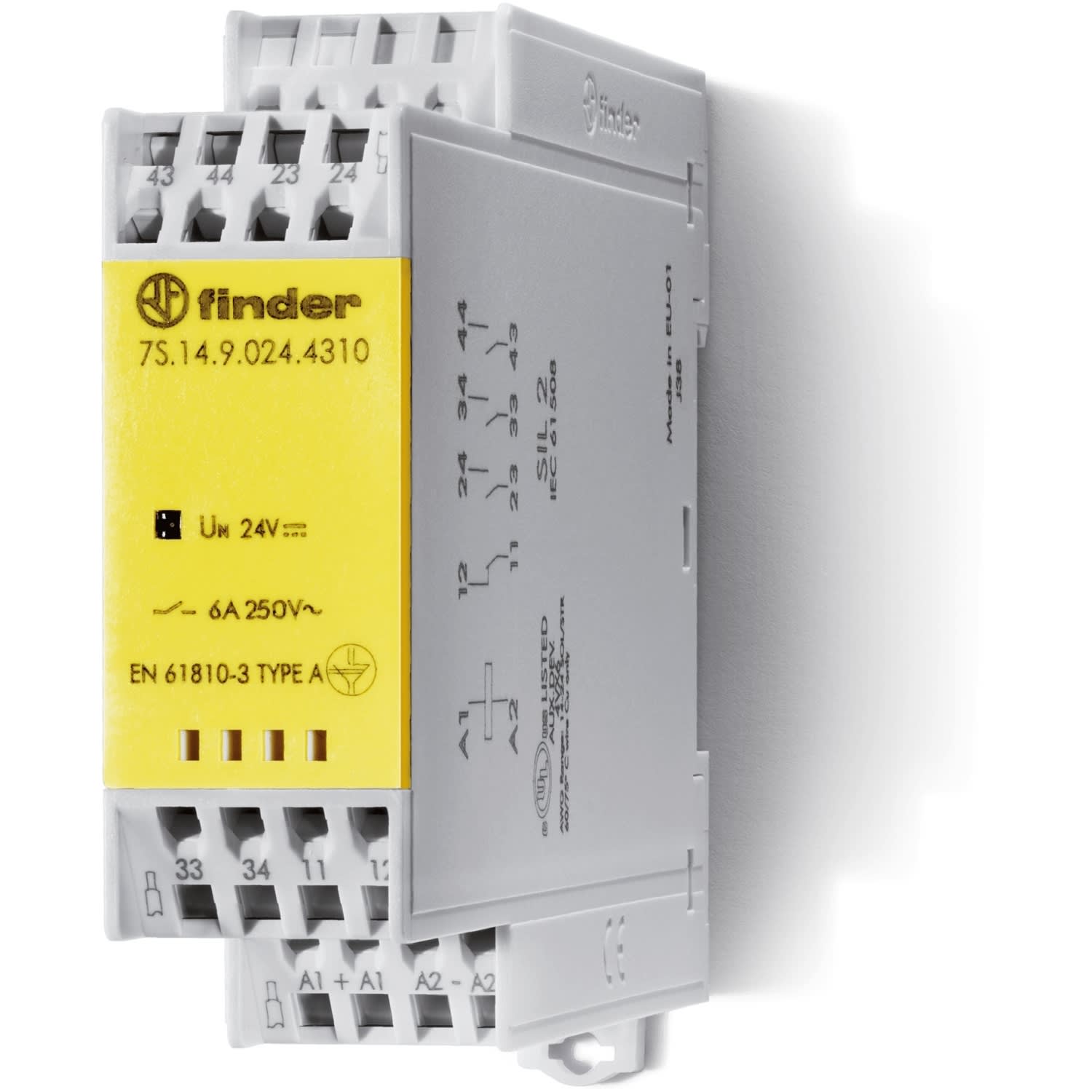 FINDER SPA - FIN7S1481204220 RELÈ MODULARE CON CONTATTI GUIDATI